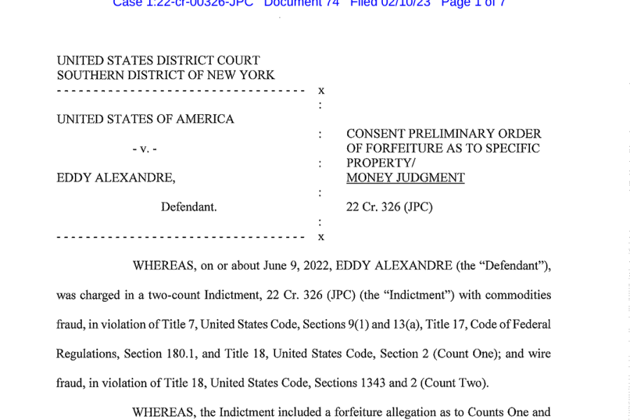 <strong>EMINFIX – EDDY ALEXANDRE SCREWED HIS INVESTORS, FORFEITED INVESTORS MONEY FOR LESS PRISON TIME</strong>